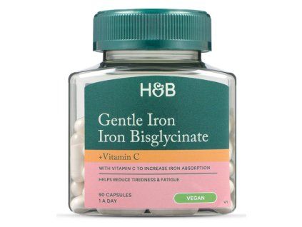 Holland & Barrett - Gentle Iron, 90 kapslí